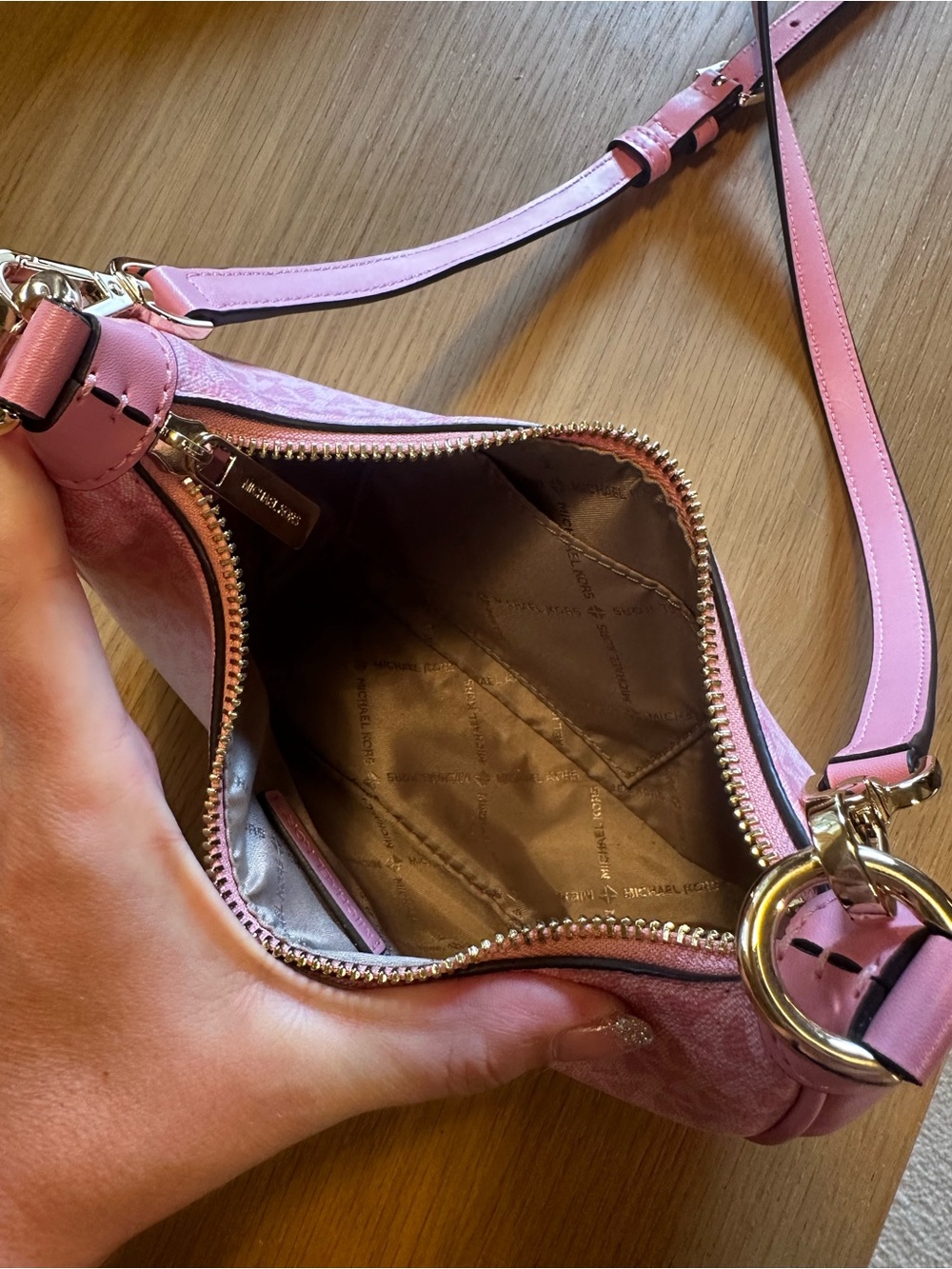 Michael Kors Pink ombré Crossbody Bag - Picture 4 of 4